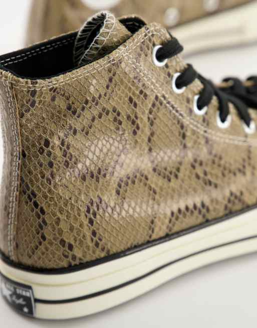 Converse chuck 70 cheap reptile leather high top