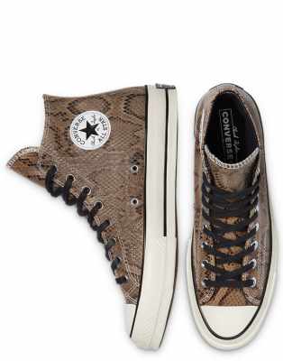 converse reptile leather