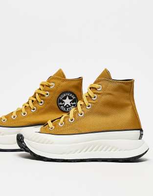 CONVERSE CHUCK 70 HI AT-CX HI SNEAKERS IN ORANGE