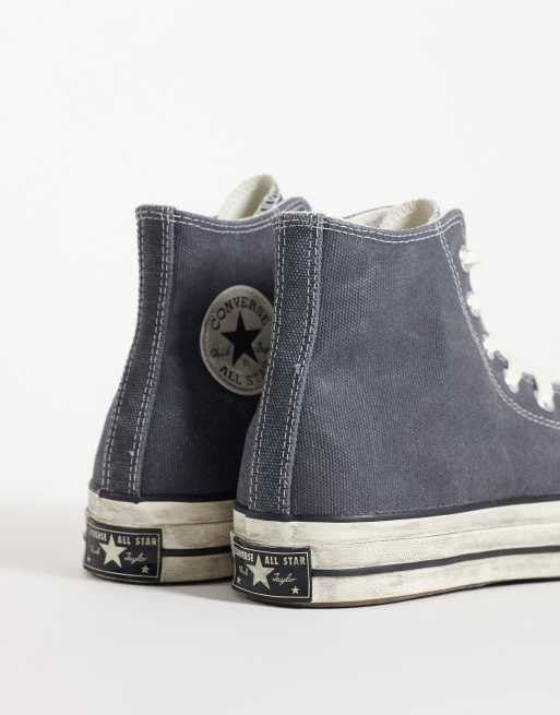 Converse Chuck 70 Hi baskets effet usé noires, 2 de 5