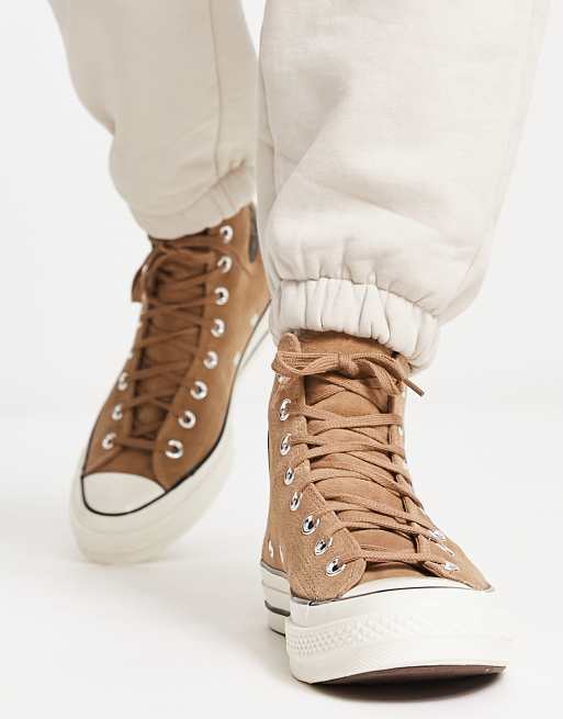 Converse best sale daim femme