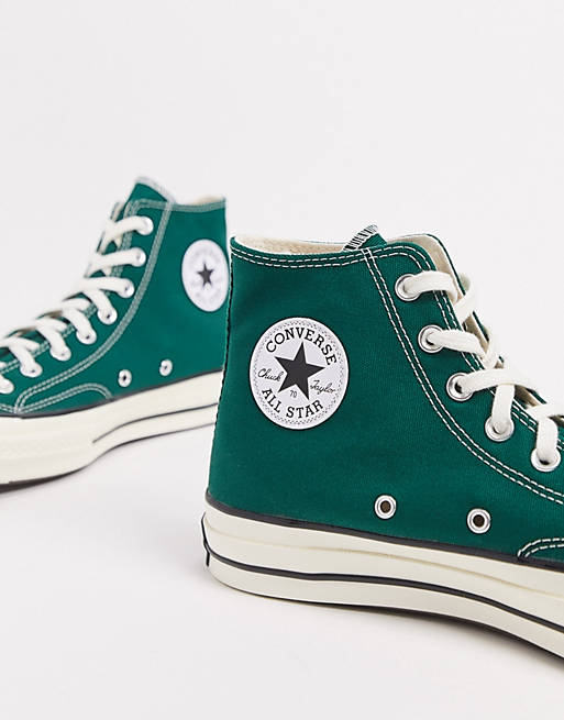 Converse Chuck 70 Hi canvas sneakers in midnight clover