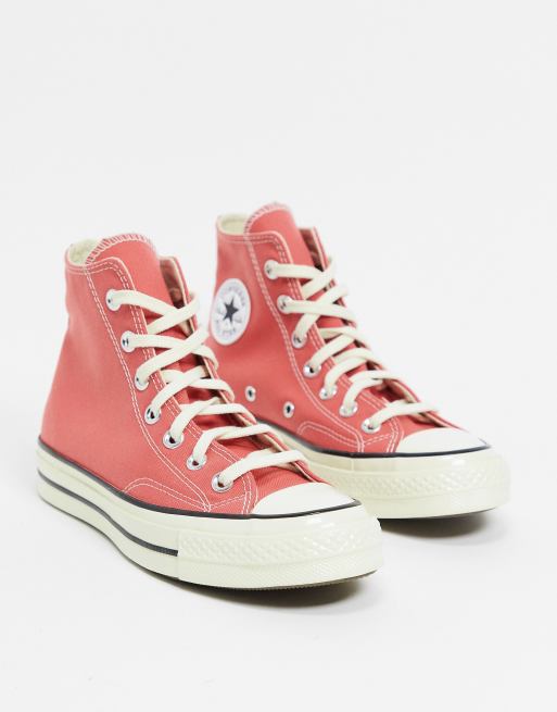 Converse best sale 70 rouge