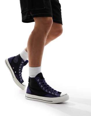 Converse - Chuck 70 Hi Cordura - Hohe Sneaker in Marineblau