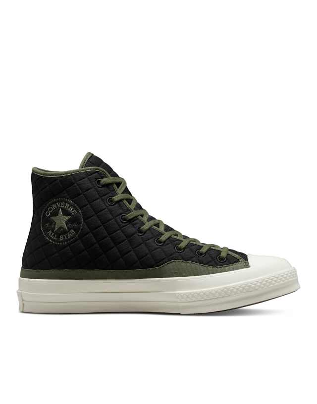 Converse Chuck 70 Hi Cozy Utility sneakers in khaki