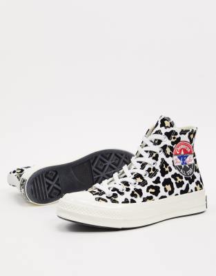 leopard converse womens