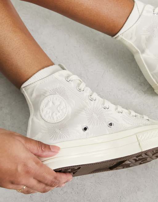 Converse chuck '70 outlet hi trainers in cream