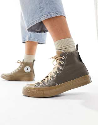 Converse - Chuck 70 Hi - Gore-Tex-Sneaker in Braun-Brown