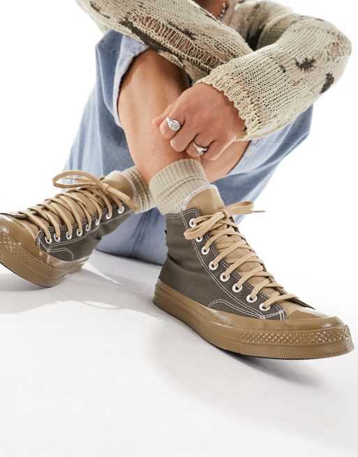 Converse Chuck 70 Hi Gore Tex trainers in brown