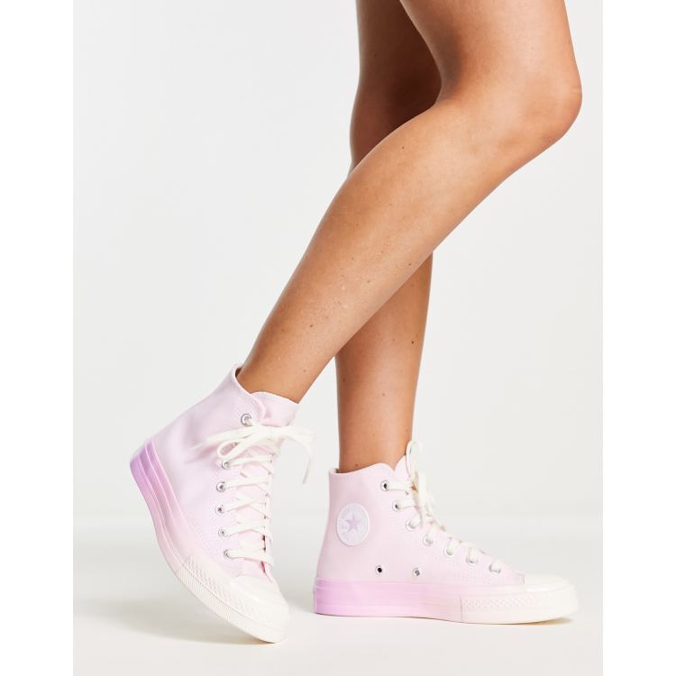 Pink 2025 ombre converse