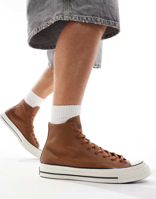 Converse - Chuck 70 Hi - Hoge sneakers in bruin