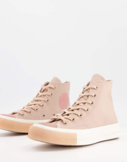 converse beige chuck 70 high
