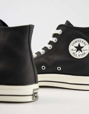 converse 70 leather black