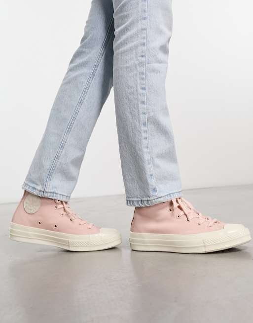 Converse Chuck Taylor 70 Leather Pink Converse Chuck 70 Hi Leather