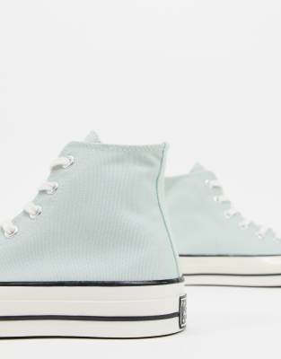 mint high top converse