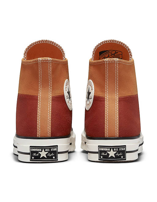 Converse Chuck 70 Hi Monarch sneaker in rugged orange | ASOS