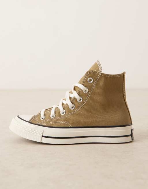 Converse – Chuck 70 Hi – Oliwkowozielone buty sportowe, 2 z 5