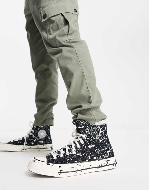 Converse Chuck 70 Paint Splatter High Top Casual Shoes