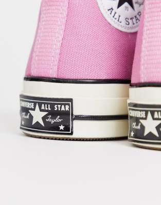 converse pink chuck 70 high sneakers