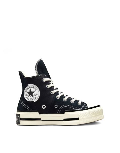 Converse – Chuck 70 Hi Plus – Knöchelhohe Sneaker in Schwarz - view 1
