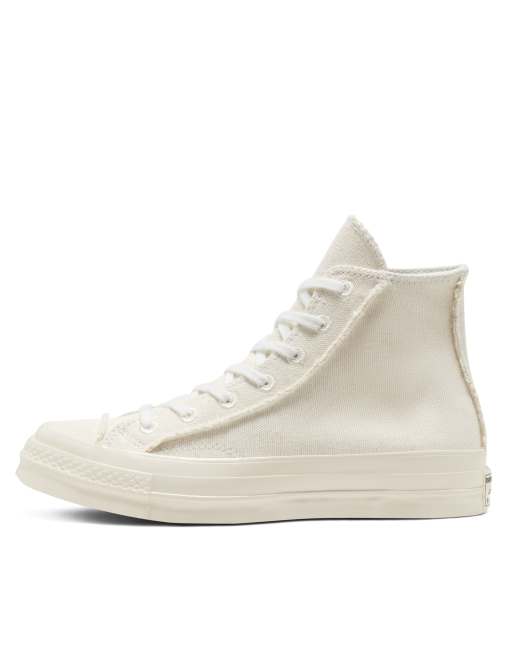 Converse Chuck 70 Hi Renew Cotton sneakers in egret