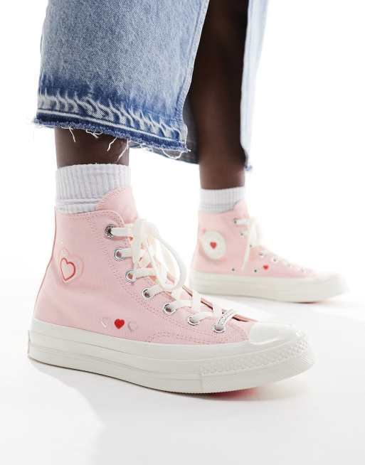High Tops Converse All Star Mit Herz Converse Plateau Mit Herz