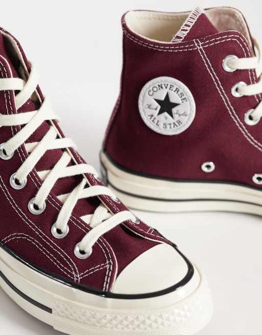 Converse Chuck 70 Hi Sneaker in Burgunderrot, 2 von 5
