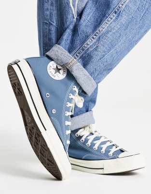 Mens blue converse clearance shoes