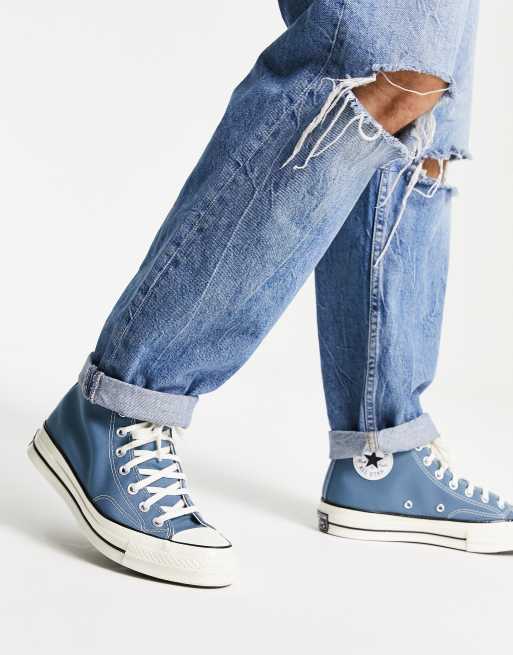 craft lægemidlet Overvind Converse Chuck 70 Hi sneaker in deep waters blue | ASOS