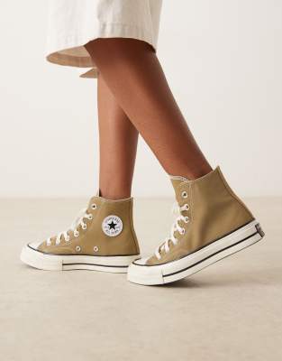 Converse - Chuck 70 Hi - Sneaker in Olivgrün
