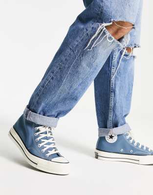 converse di jeans alte