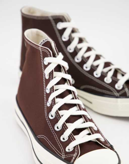 Converse alte store uomo marrone