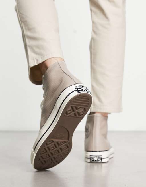 Converse - Chuck 70 Hi - Sneakers i gråbrun, 2 af 4