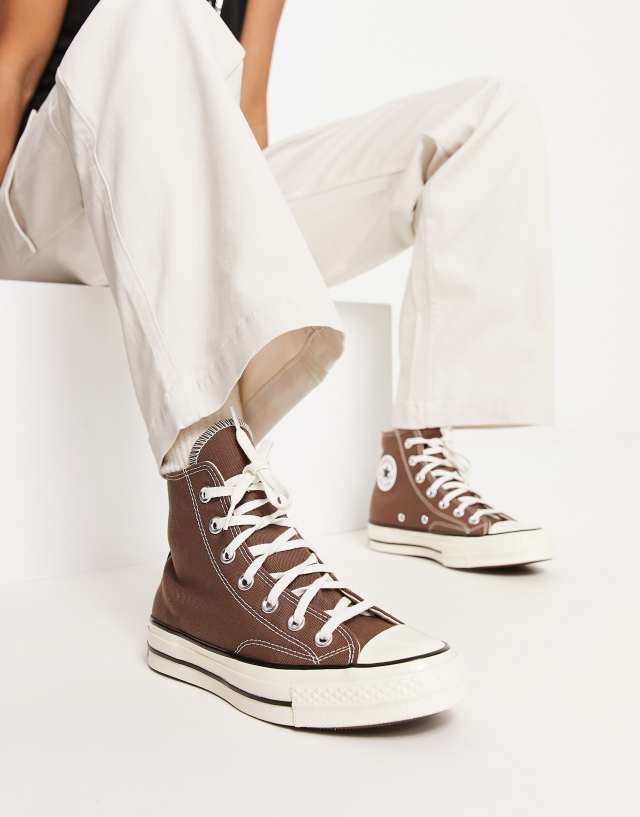 Converse Chuck 70 Hi sneakers in brown