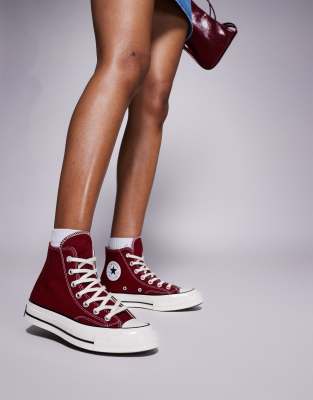 Converse Chuck 70 Hi Sneakers In Red