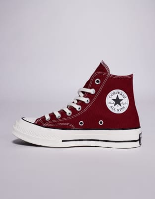 Converse Chuck 70 Hi Sneakers In Red