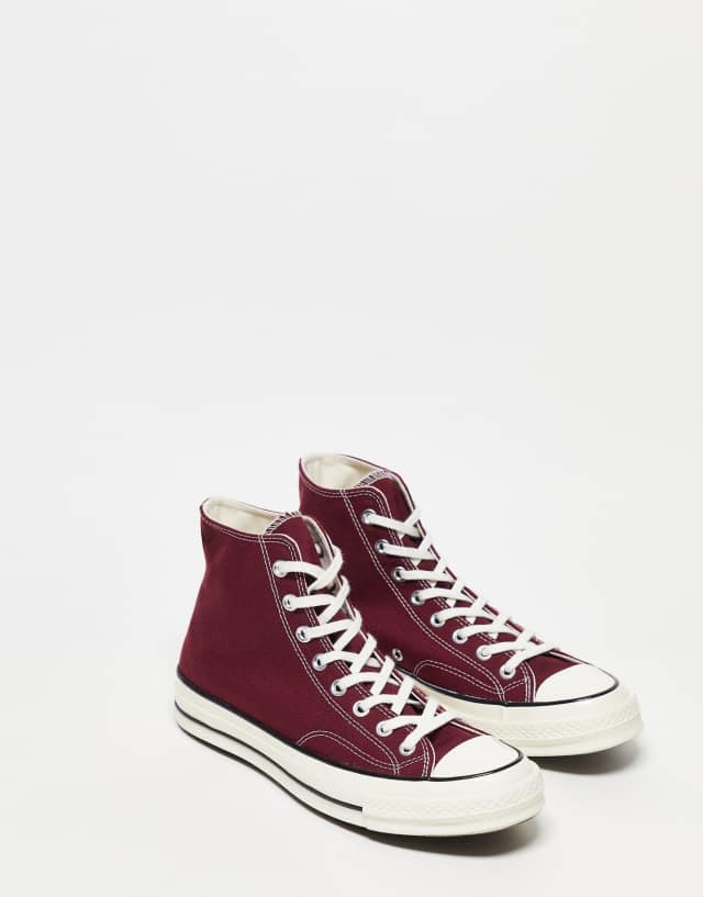 Converse Chuck 70 Hi sneakers in dark beetroot