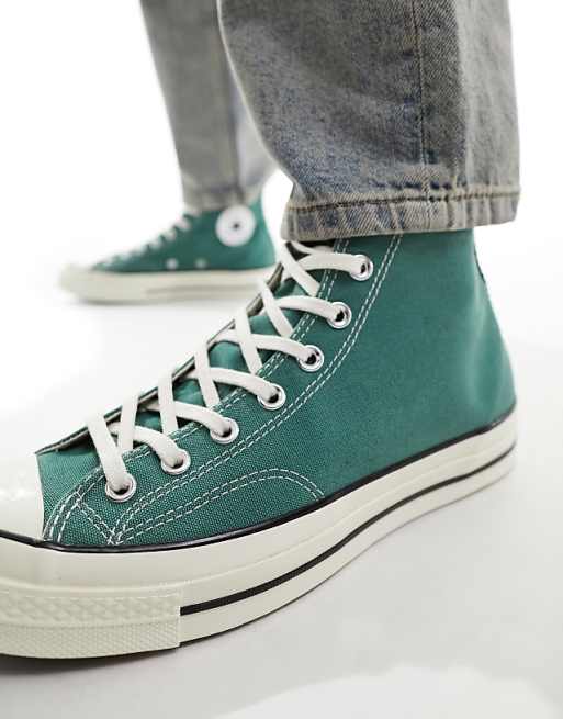 Converse Chuck 70 Hi sneakers in green | ASOS Converse Chuck 70 Hi sneakers in green | ASOS