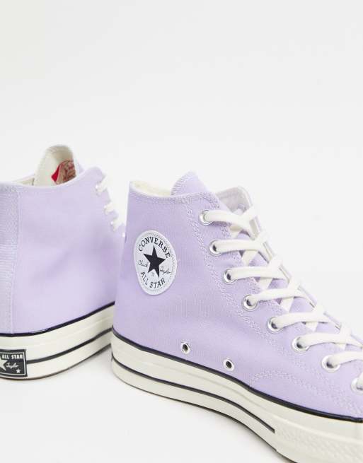 Converse Women's Chuck 70 Patented '90s Leather Low Top Casual Shoes,  Purple - Size 9.0