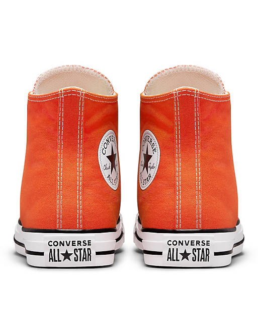 Converse Chuck 70 Hi sneakers in orange | ASOS