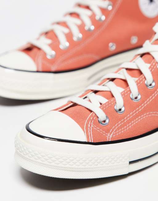 egoisme Skygge depositum Converse Chuck 70 Hi sneakers in orange | ASOS