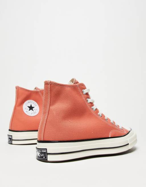 vieren Chronisch Ritueel Converse Chuck 70 Hi sneakers in orange | ASOS