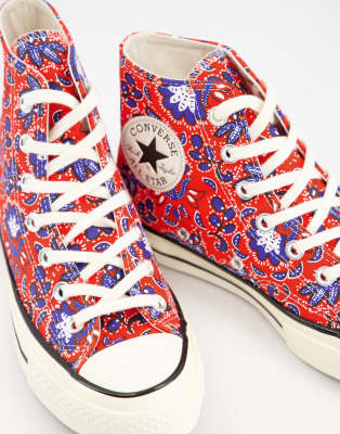 red flower converse