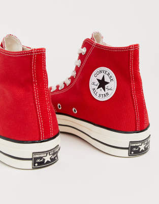 Converse Chuck 70 Hi Sneakers in Red ASOS