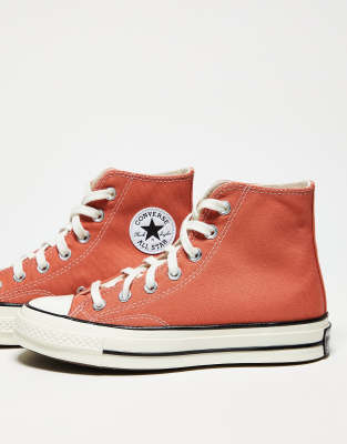 Converse Chuck 70 Hi sneakers in rust - ORANGE-Yellow