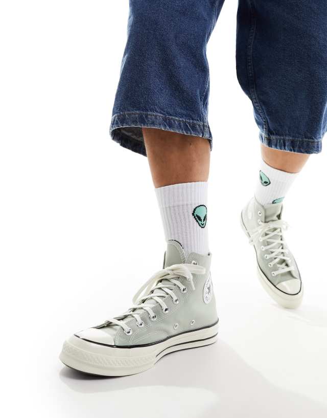 Converse Chuck 70 Hi sneakers in sage green