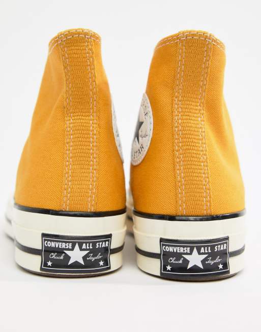 Converse Chuck 70 Hi sneakers in sunflower yellow | ASOS