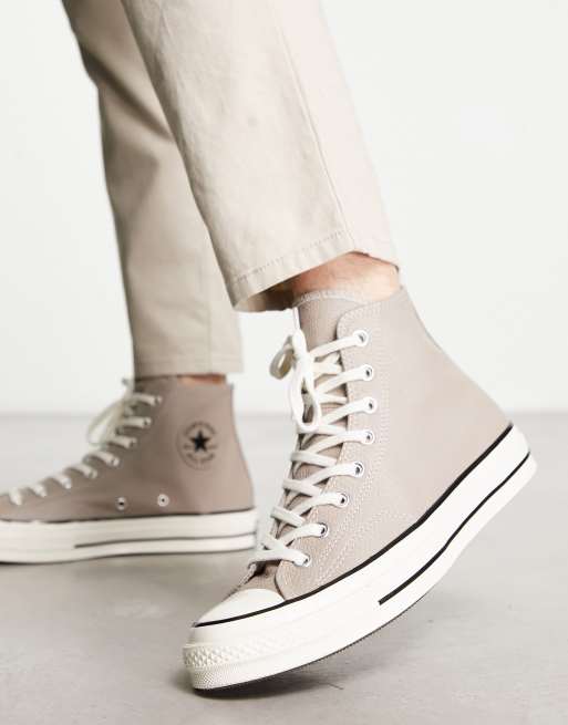 Converse Chuck 70 Hi sneakers in taupe, 3 of 4