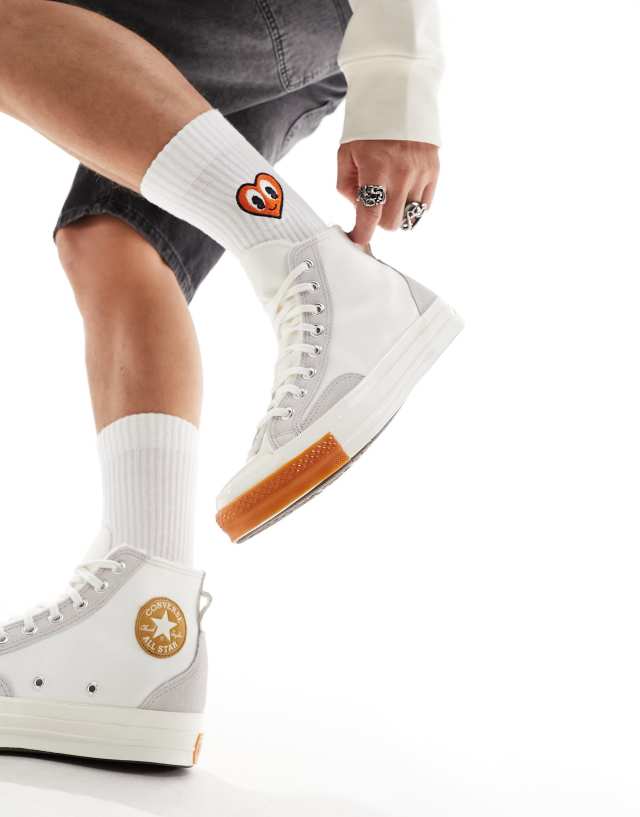 Converse Chuck 70 Hi sneakers in vintage white