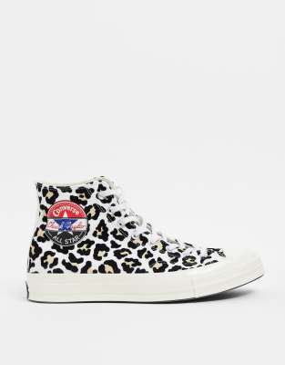 cheetah print chucks